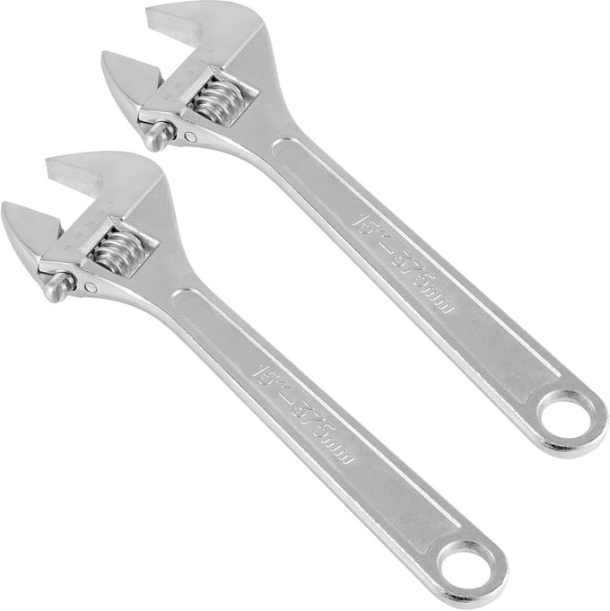 15 Inch Verstelbare Wrench Set - Professionele Handgereedschap voor Machine Onderhoud
