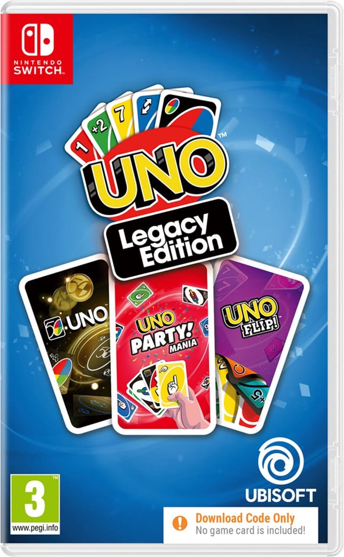 UNO - Legacy Edition (Code in a Box) - Nintendo Switch - Kaartspel