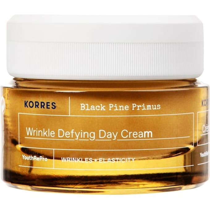 Korres Black Pine Primus Gladstrijkende dagcrème met antirimpeleffect Gezichtscrème Dames 40 ml