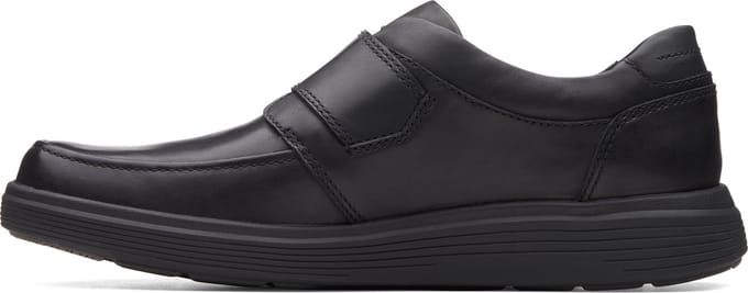 Clarks Klittenbandschoen Un Abode Strap Zwart Wijdte G