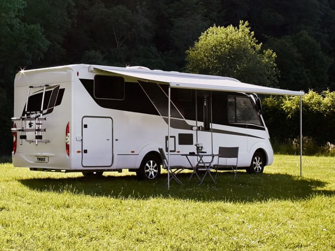 Thule luifel Omnistor 5200 300 wit Mystik Grey