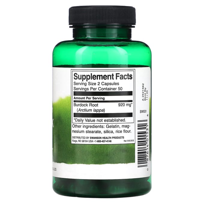 Volledig Spectrum Kliswortel, 460 mg, 100 capsules