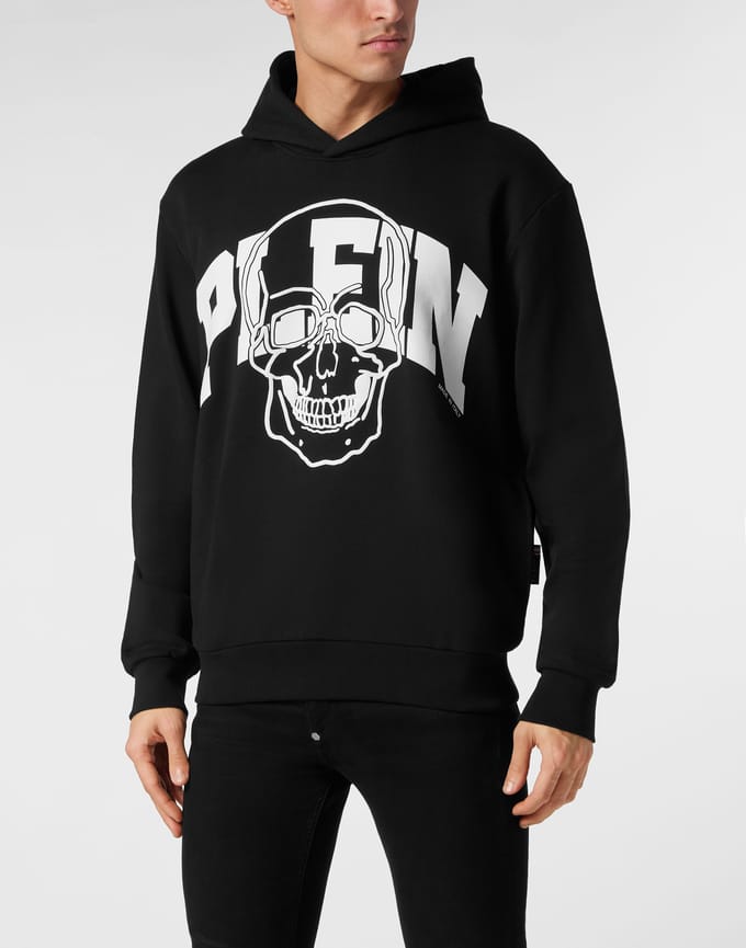 Sweatshirt Met Capuchon Skull