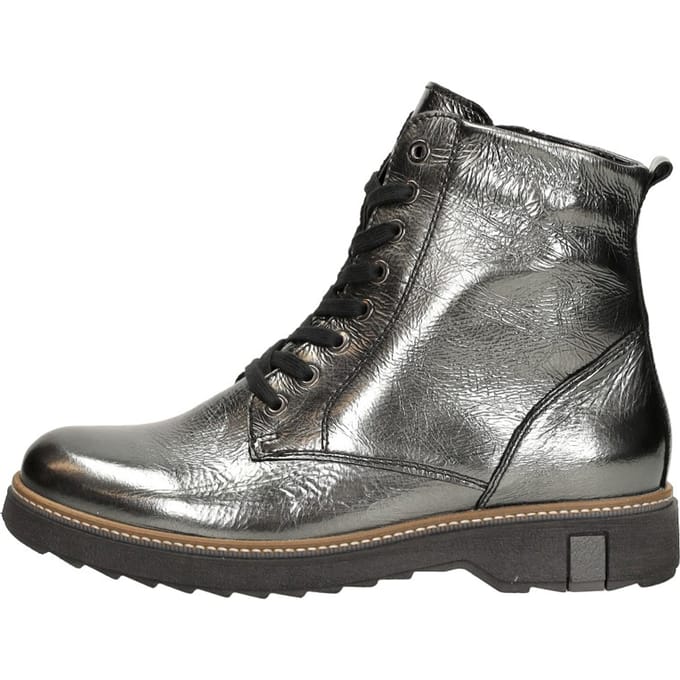 Waldlaufer Kitomi Veterschoenen Hoog - zilver - Maat 37