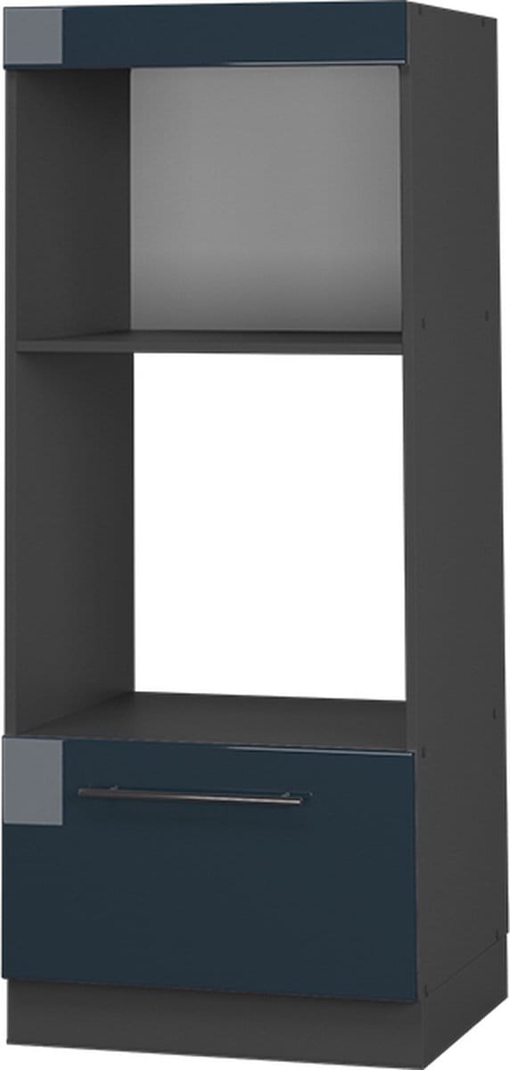 Vicco Fame-Line Magnetronkast – 60 cm open Donkerblauw hoogglans