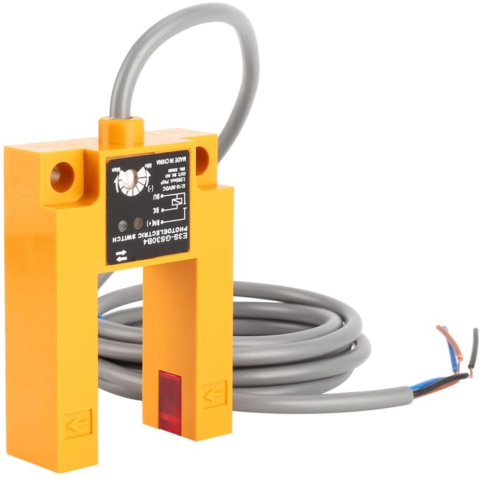 BERM Foto-elektrische Schakelaar Groeven Type PNP 3-Draads NO Sensor E3SGS30B4 DC1030V 200mA