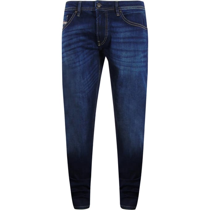Diesel Buster-x Donkerblauwe Denim Broek