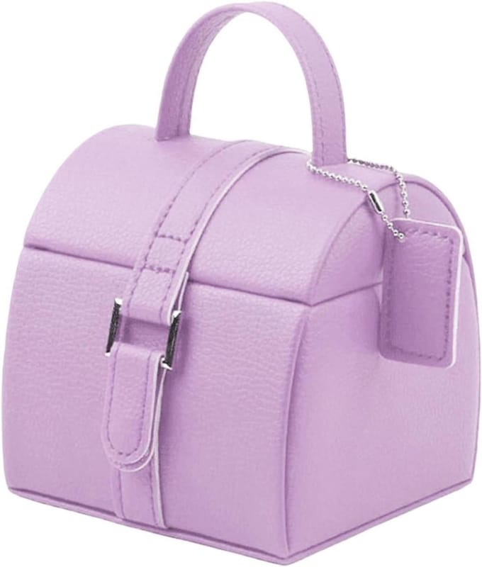 Make-up Opbergdoos - Sieraden Organizer - Kleine Spullen Opbergen - Multifunctioneel Ontwerp - 10.8 x 10 x 10.1 cm - Roze