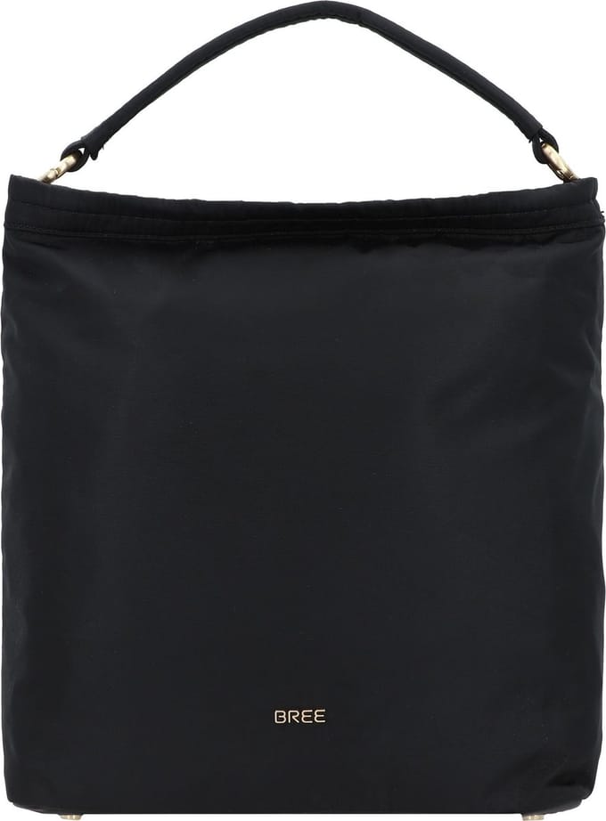 BREE Schoudertas Juna Textile 2 Hobo Black Zwart