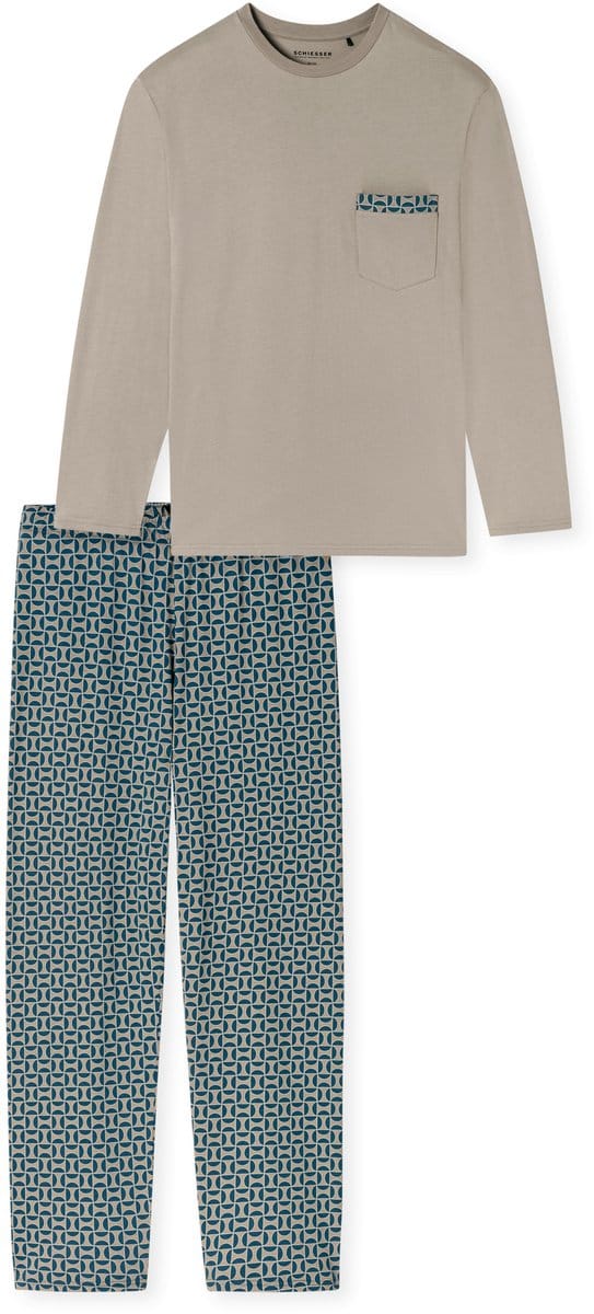 SCHIESSER - Pyjama lang - Heren - Pyjamas