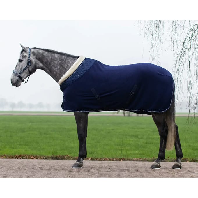 Fleecedeken voor paarden QHP Brilliance