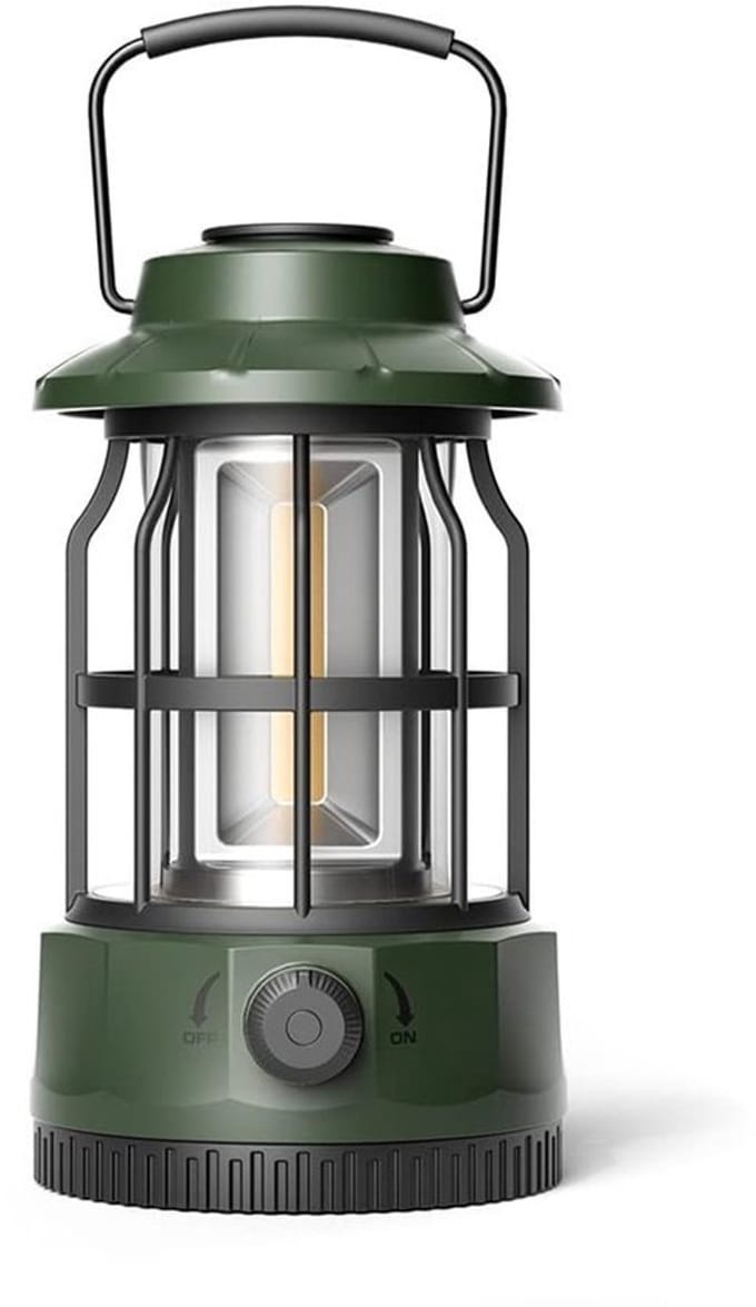 Allecto - campinglamp - elektrische lantaarns - sfeervolle
