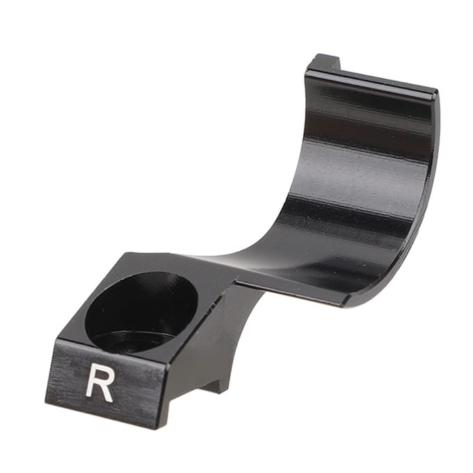 Fiets Rem Schakelhendel Integrator Aluminiumlegering Fiets Klem Remhendel Integrator Handvat Adapter Rechts gray