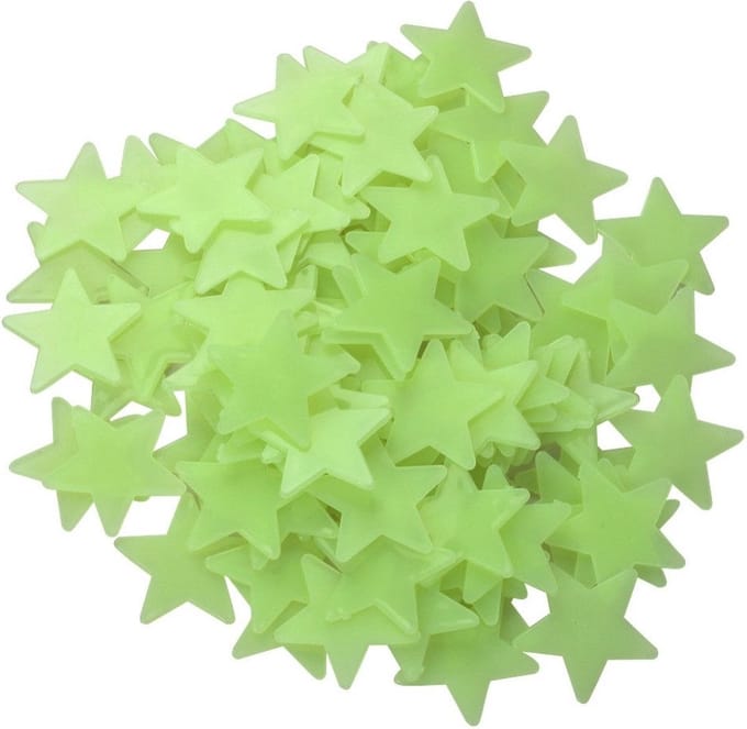 GlowSterren in the Dark Stickers Voor Kinderkamers - 100 Stuks