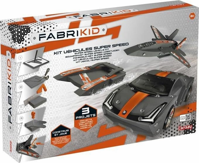 Bouwvoertuigen Lansay Fabrikid + 8 Jaar 3 Modellen