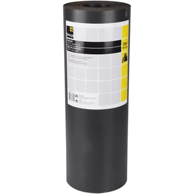 Sencys Stucloper Zwart Grijs 0,55x63m