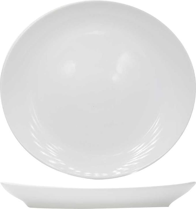 SATURNIA STEAK-VISBORD WIT D30,5CM