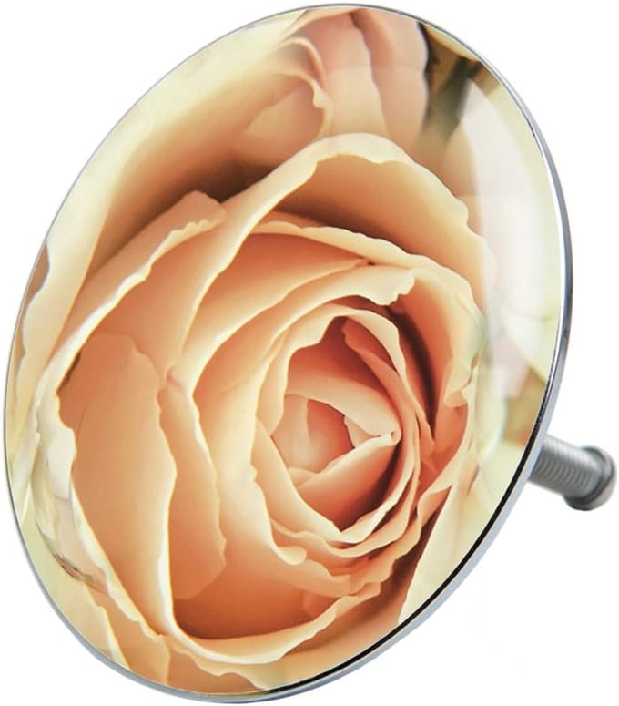Badstop Roos - Afsluitstop Douche - Badkamer Comfort - Deksel Afvoer - Roze