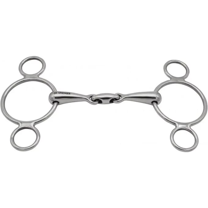 Paardenbitten Sprenger vienne double brisure