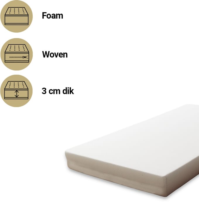 Best Sleep Comfort Plus 40x80 Matras Wieg - babymatras