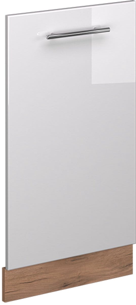 Vicco Fame-Line Vaatwasserfrontpaneel – 45 cm zonder werkblad Wit Hoogglans