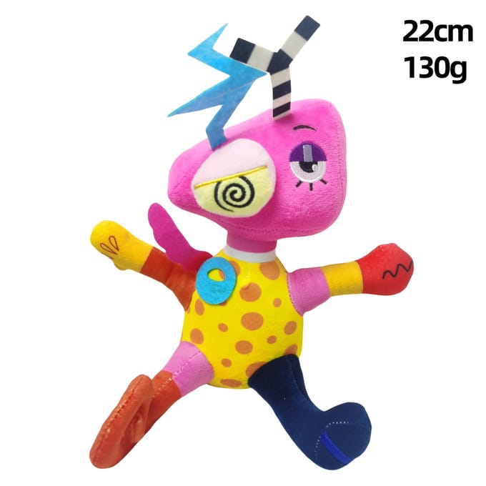Digitaal Circus Geanimeerd Clown Knuffelspeelgoed single vacuum