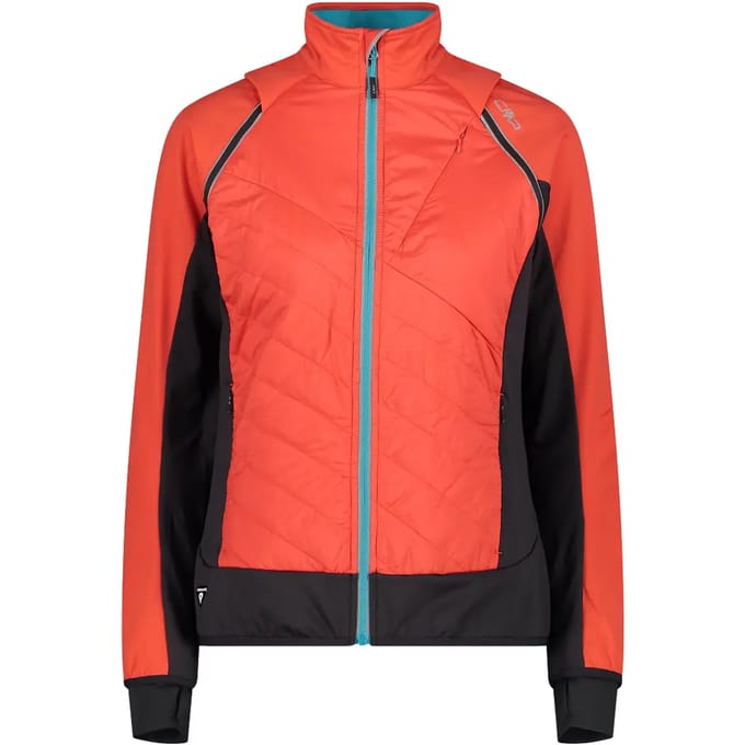 Cmp Detachable Sleeves 30a2276 Softshelljack Oranje S Vrouw
