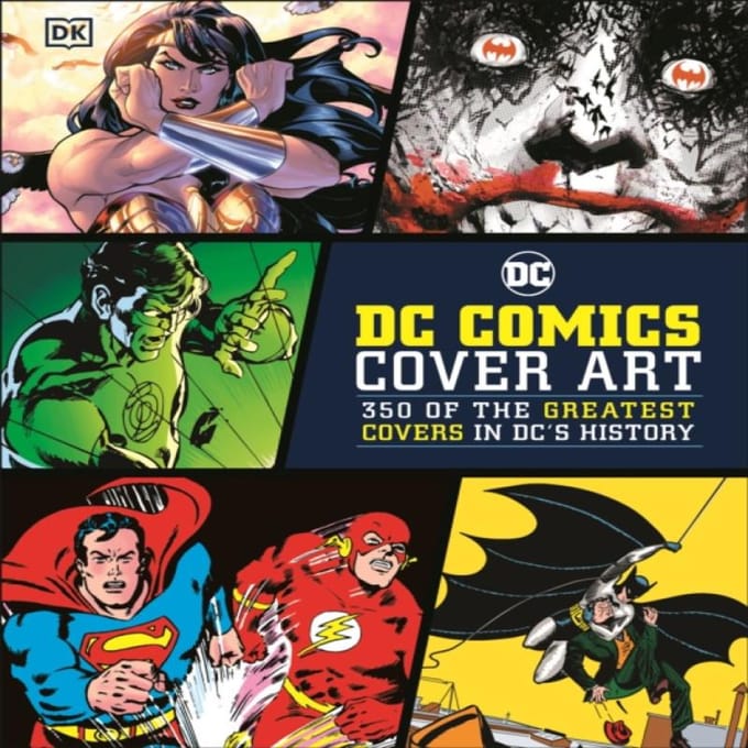 DC Comics Cover Art door Nick Jones Hardback Boek 9780241438343