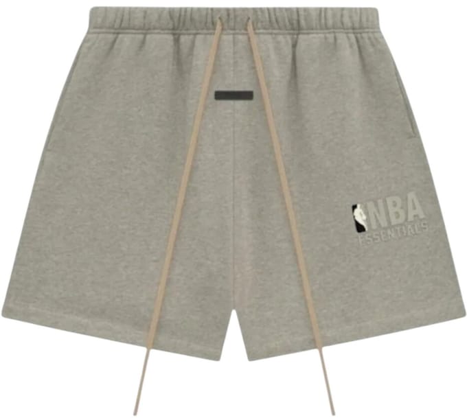 Fear Of God Korte Broek Grijs NBA Warm Heather