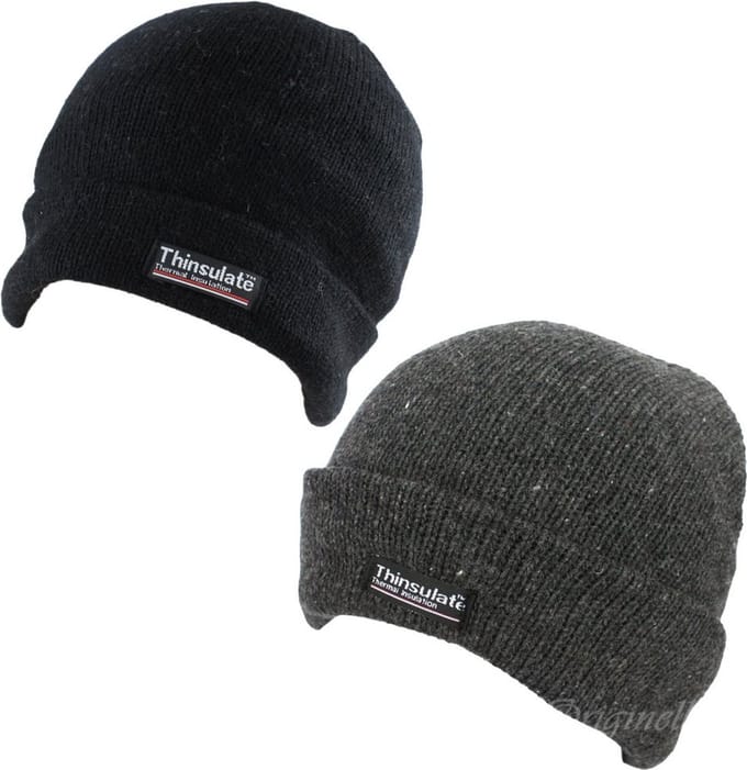 Kindermuts - Muts - Thinsulate - Zwart - Warm - Fleece voering - 5 tot 8 jaar