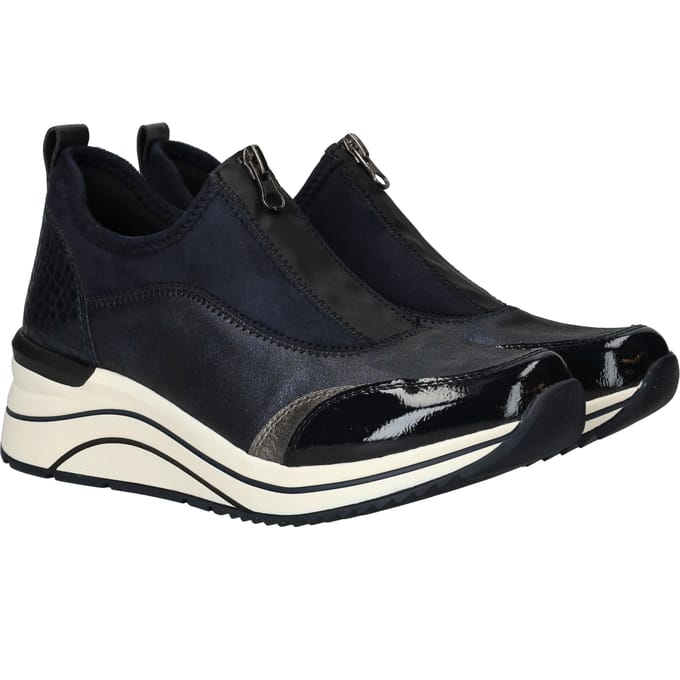 Remonte Instappers - Dames - Blauw - Maat:37