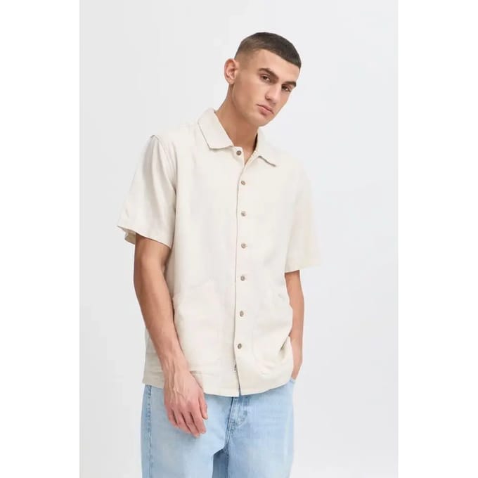 Shirt met zak Solid Allan