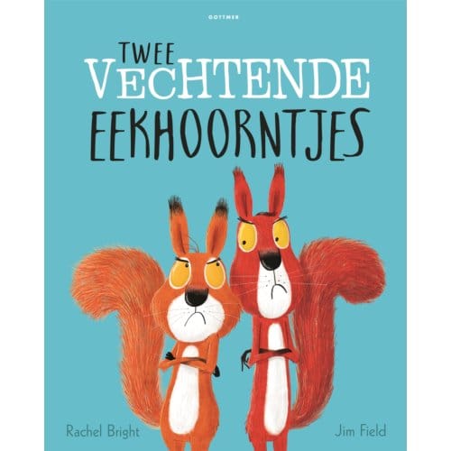 Twee Vechtende Eekhoorntjes - Rachel Bright