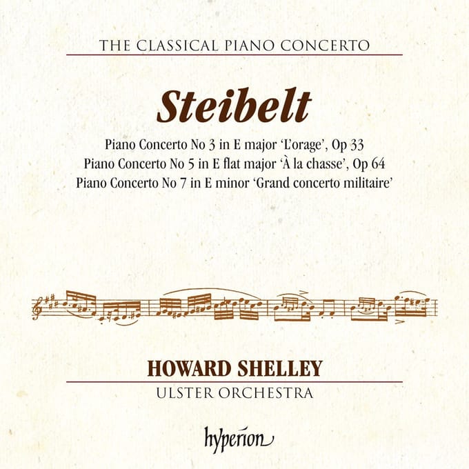 Howard Shelley, Ulster Orchestra - Steibelt: Piano Doncertos No.3,5,7 (CD)