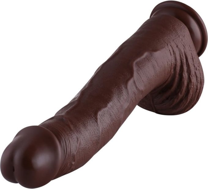 Dildo XXL Large 25+ KlicLok Bruin