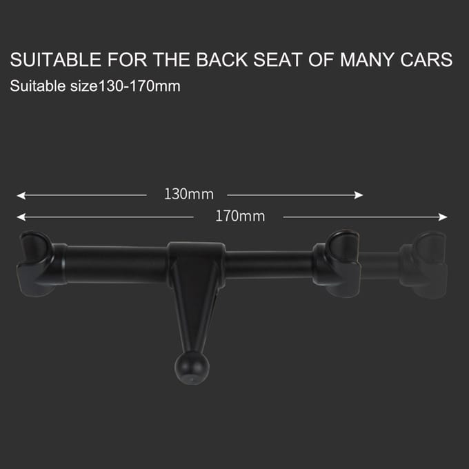 Auto Tablet Houder Achterbank Hoofdsteun Telefoon Stand 4-10.5 inch Telefoon Tablet Houder Vervanging voor zwart