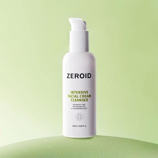 [ZEROID] Intensive Facial Cream Cleanser 180ml white