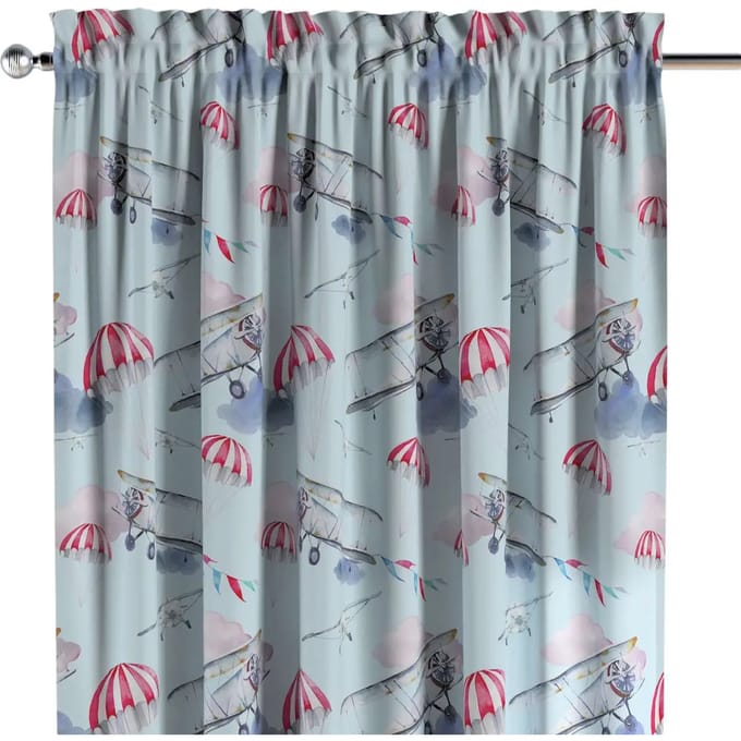 Gordijn met split en volants Yellow Tipi Magic Collection