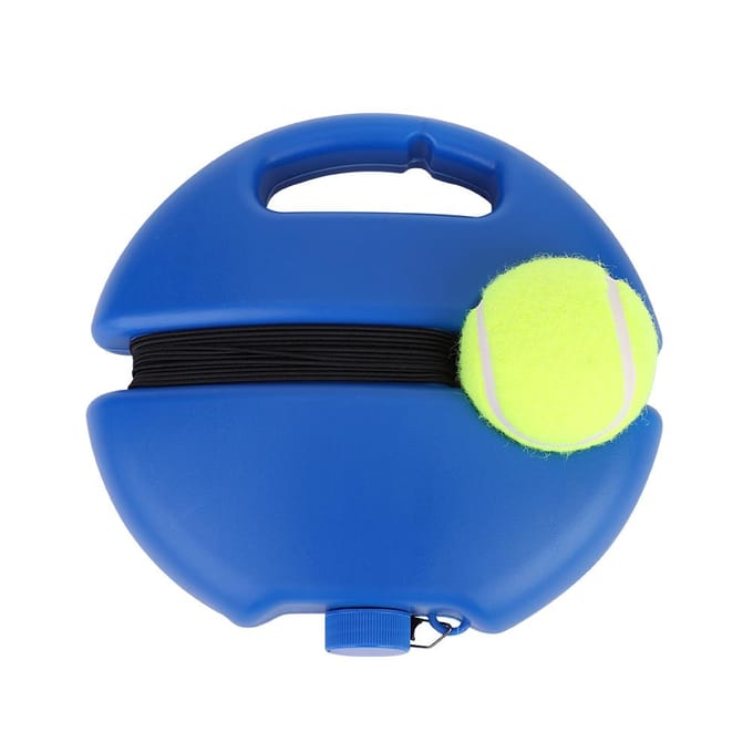Zelfstudie Tennis Basis Trainer Basisplaat Reboundbal Trainingstool blue