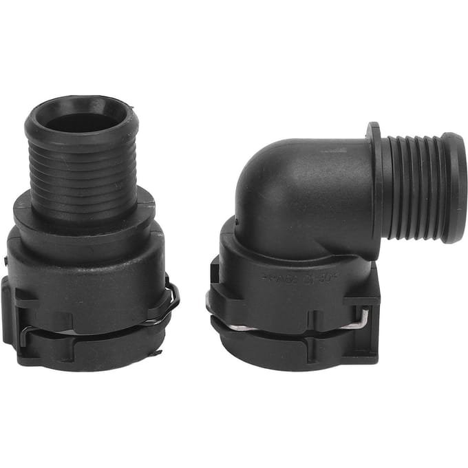 Kachel Inlaatslang Connector 95089363 Rechte Elleboog Type Stevig Plastic voor Sonic 2012 2020 gray