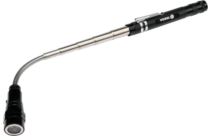Vorel Chwytak - Telescoop - Magneet - LED - 56,5cm