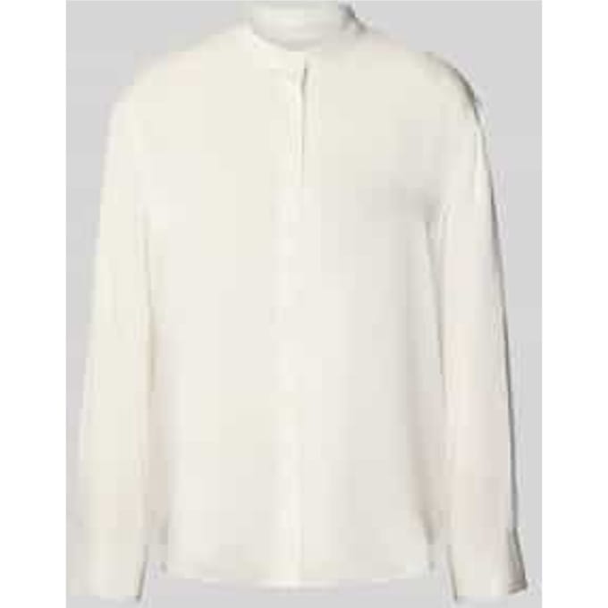 Relaxed fit blouse met opstaande kraag