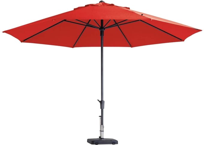 Madison - Parasol Timor - Rond - 300cm - Rood