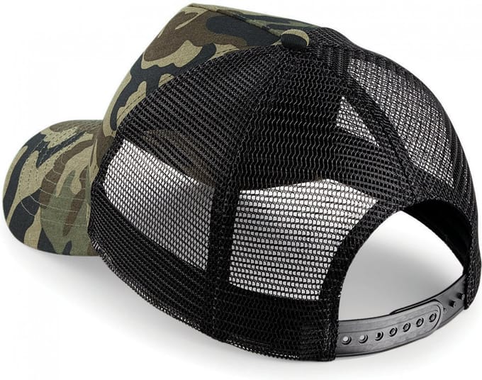 Beechfield Camo Snapback Trucker B694 - Jungle Camo - One size
