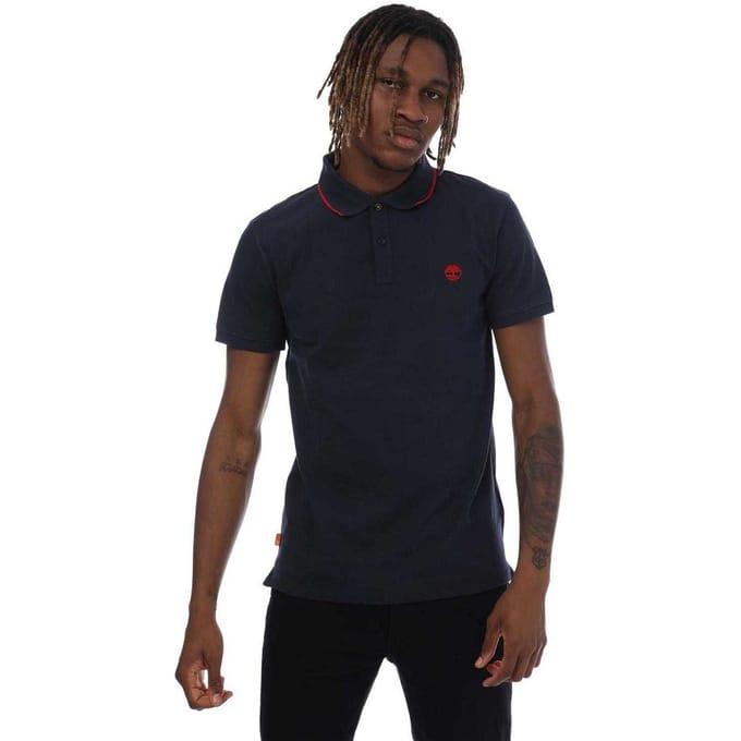 Timberland Heren Millers River Poloshirt (Marine)