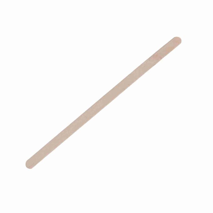 50 stuks wegwerp houten ontharingswas applicator stick spatel ontharingsgereedschap white