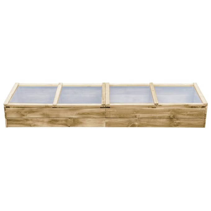 vidaXL - Kas - 200x50x35 - cm - geïmpregneerd - grenenhout