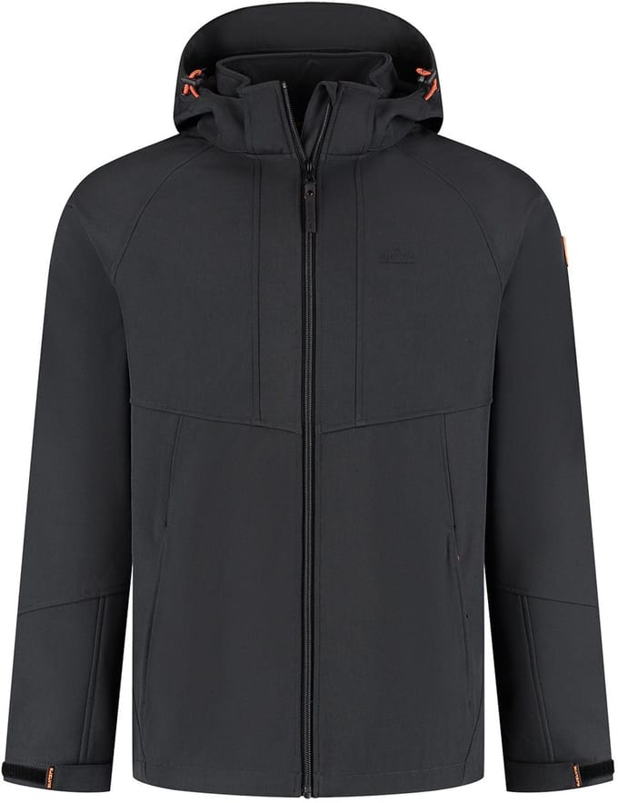 Kjelvik Outdoorjas Rik Zwart