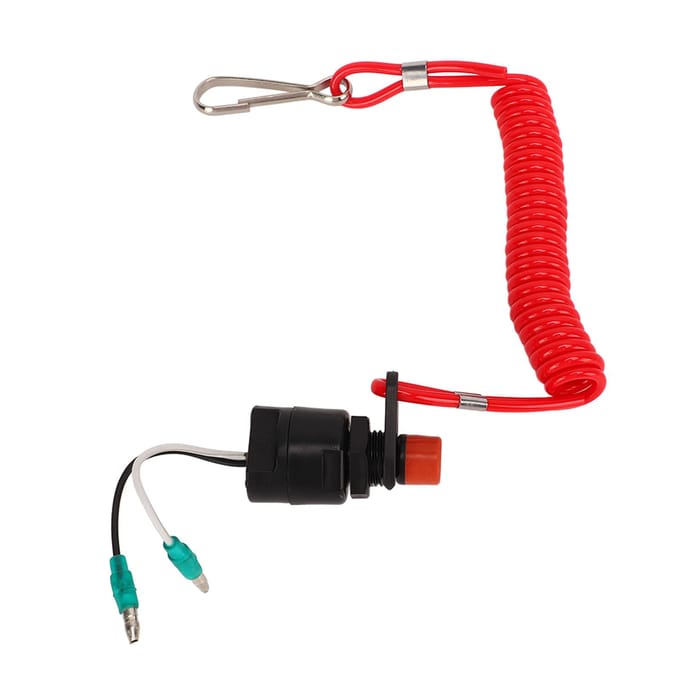 8,5 cm Buitenboordmotor Lanyard Motor Uitschakelaar Vervanging 688 82575 01 Marine Boot Dood red