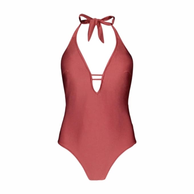 Badpak Barts Women Isla Halter One Piece Morganite-Maat 40